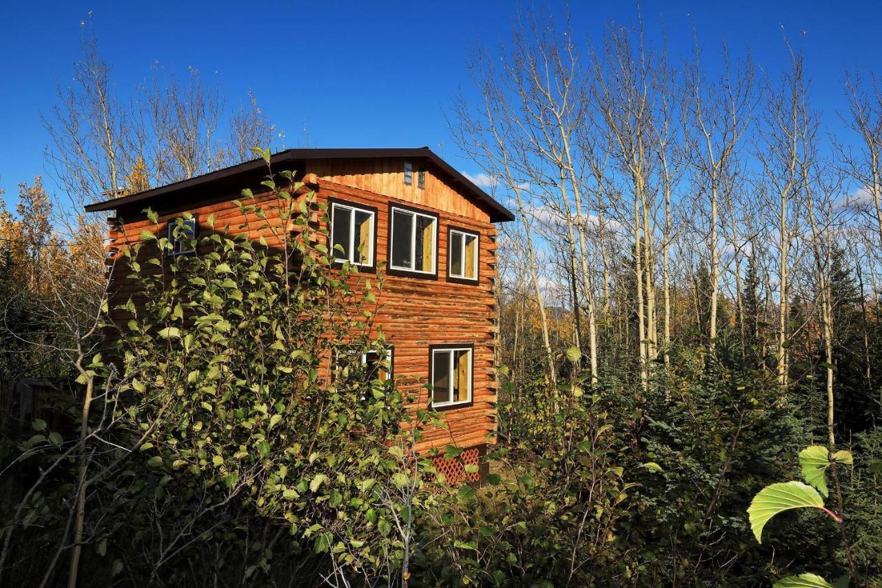 Denali Park View Family Log Cabin Eksteriør bilde