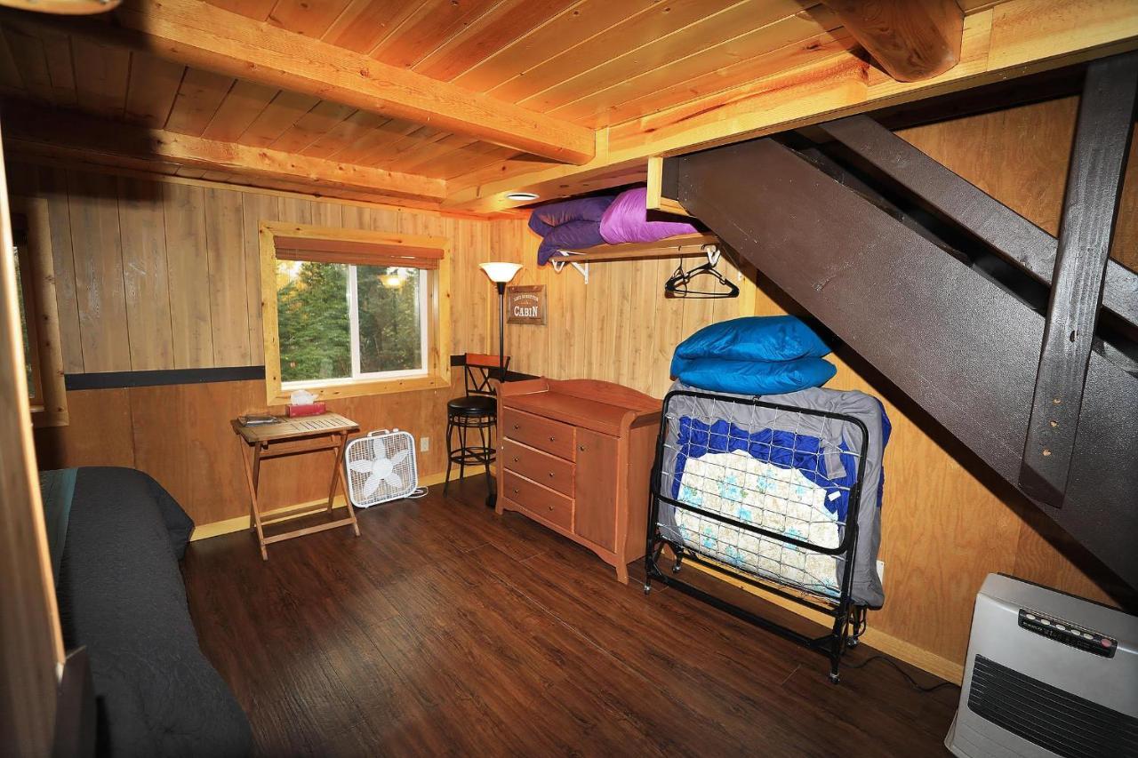 Denali Park View Family Log Cabin Eksteriør bilde