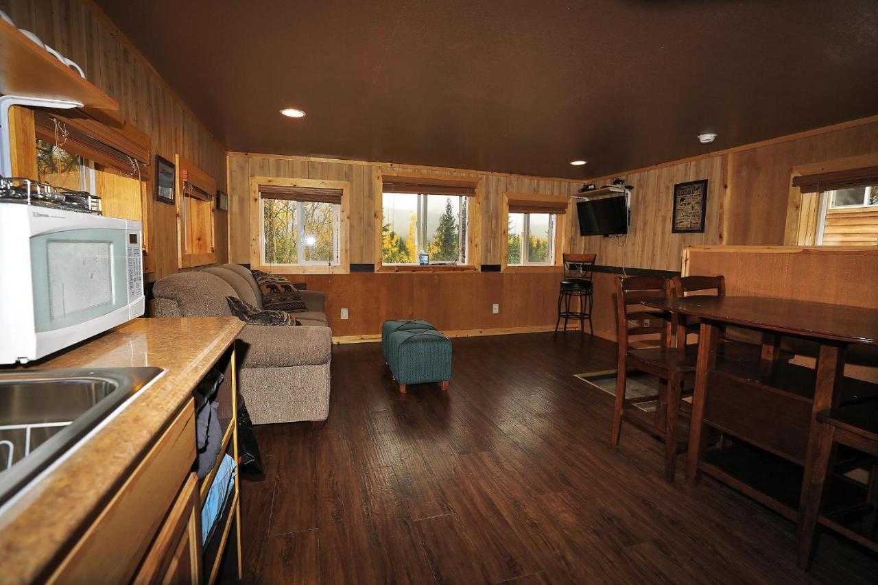 Denali Park View Family Log Cabin Eksteriør bilde