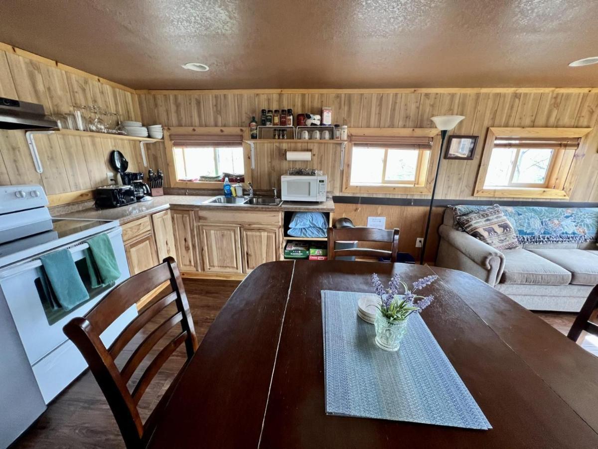 Denali Park View Family Log Cabin Eksteriør bilde