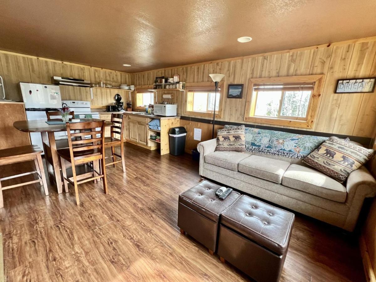 Denali Park View Family Log Cabin Eksteriør bilde